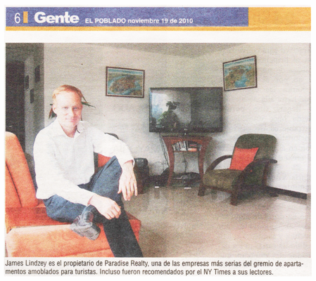 James and Adriana Founders of Paradise Realty Inmobiliaria in Medellin