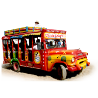 Medellin Chiva - Famous as the Colombian party bus, and historically for carrying cargo in the villages